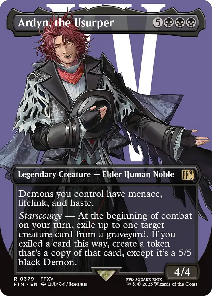 Ardyn, the Usurper (Borderless) (0379) (FIN-379) - FINAL FANTASY (Borderless)