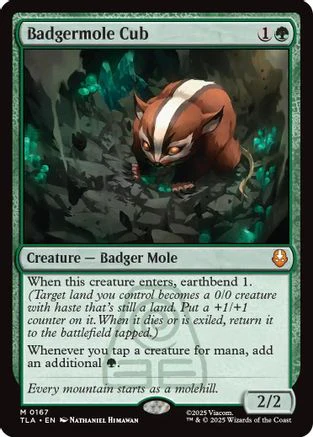 Badgermole Cub (TLA-167) - Avatar: The Last Airbender