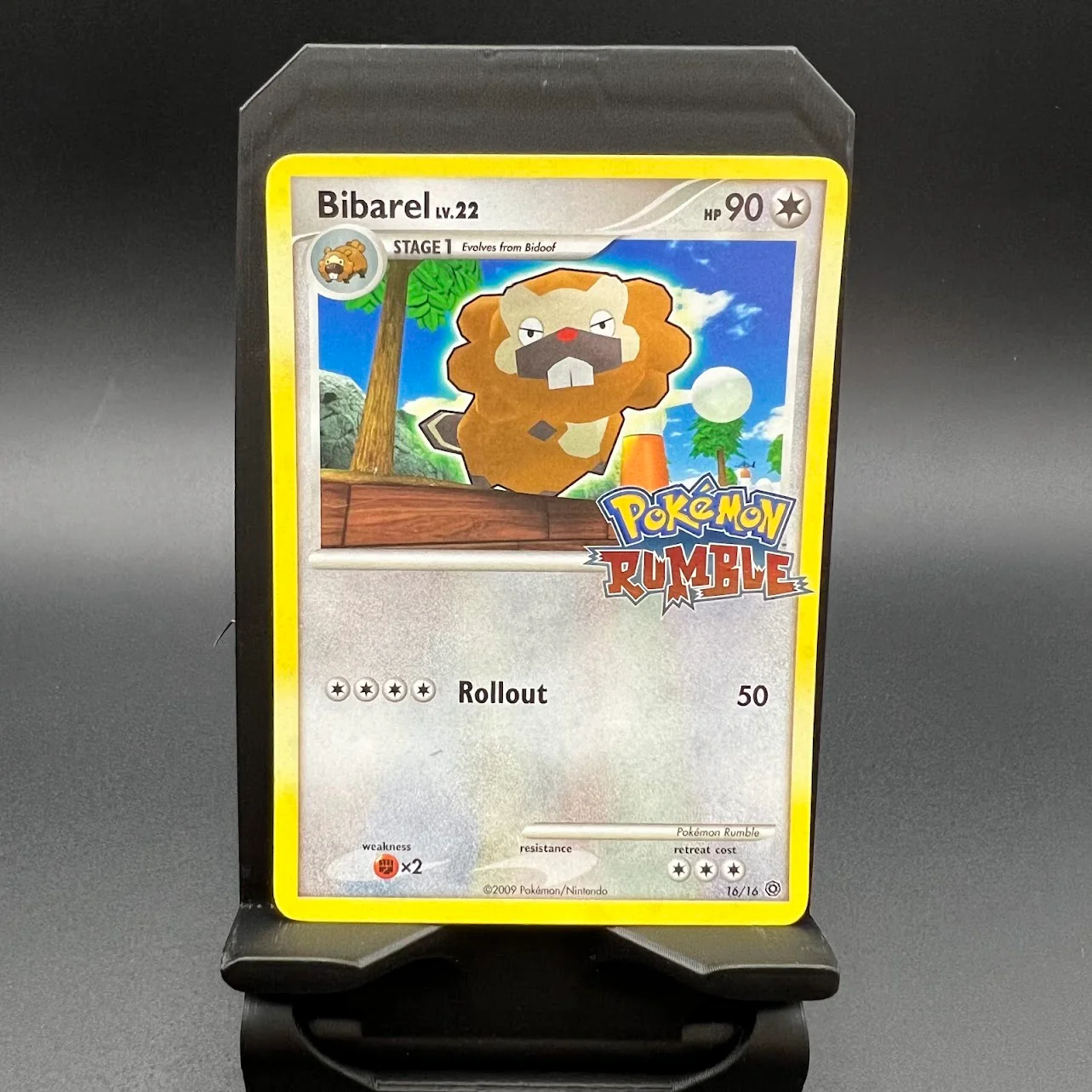 Bibarel - Rumble - Stamped Promo (DMG)