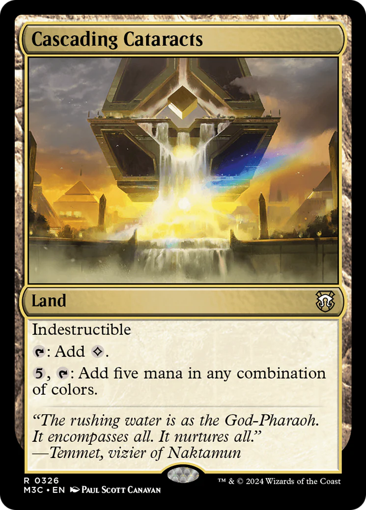Cascading Cataracts (M3C-326) - Modern Horizons 3 Commander