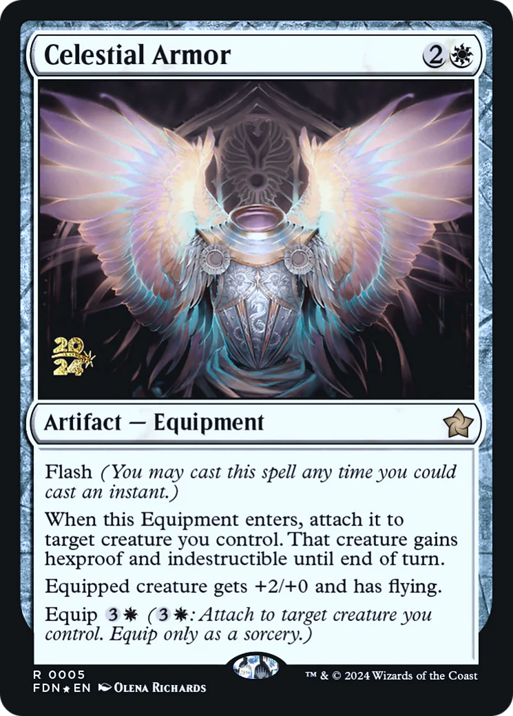 Celestial Armor (PRE-005) - Foundations Promos Foil