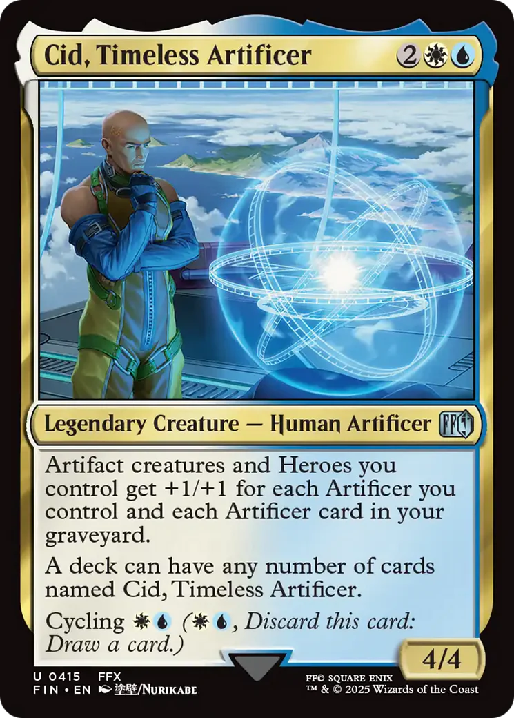 Cid, Timeless Artificer (FIN-415) - FINAL FANTASY