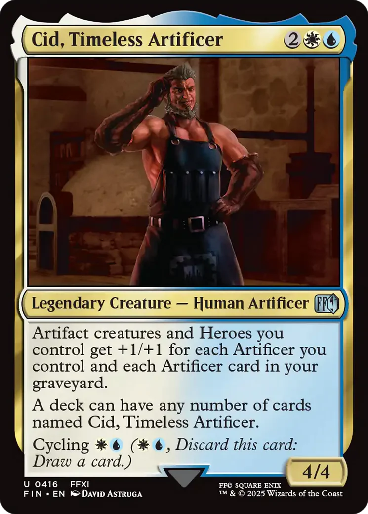 Cid, Timeless Artificer (FIN-416) - FINAL FANTASY