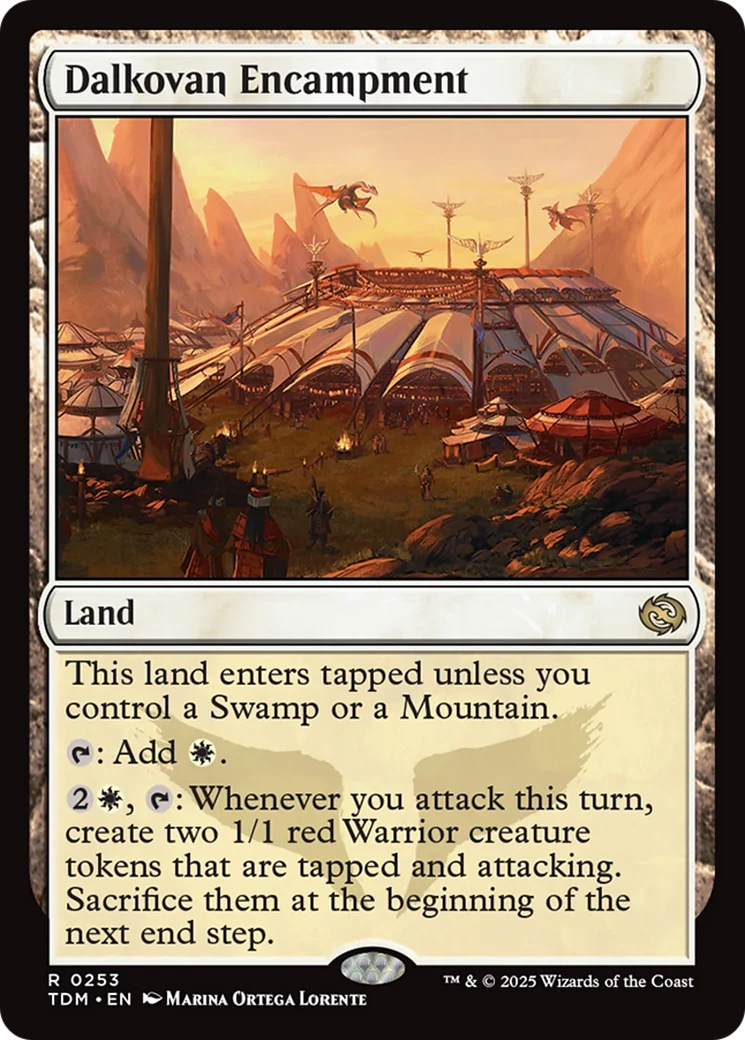 Dalkovan Encampment (TDM-253) - Tarkir: Dragonstorm