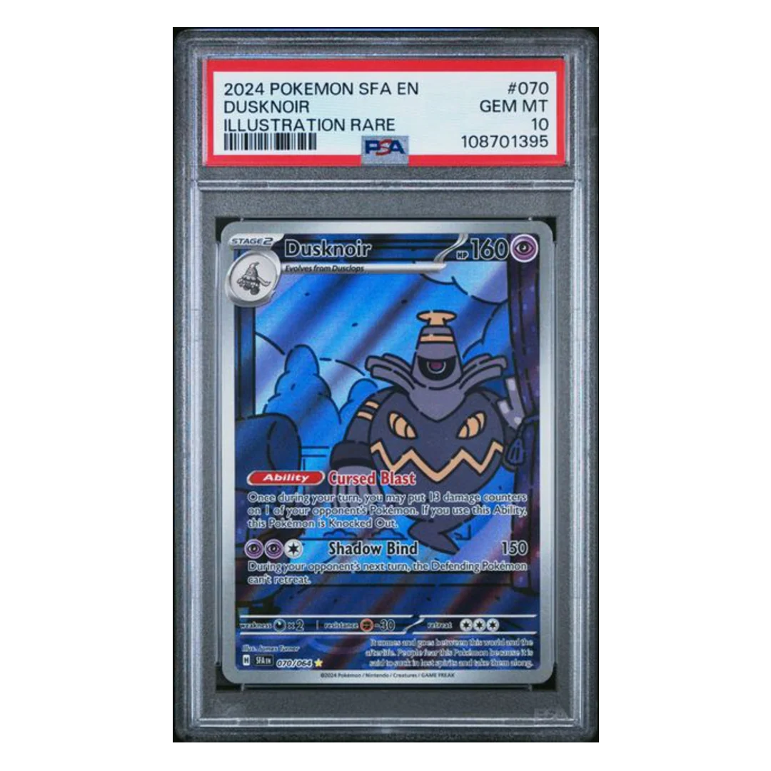 Dusknoir IR Shrouded Fable #070 PSA 10