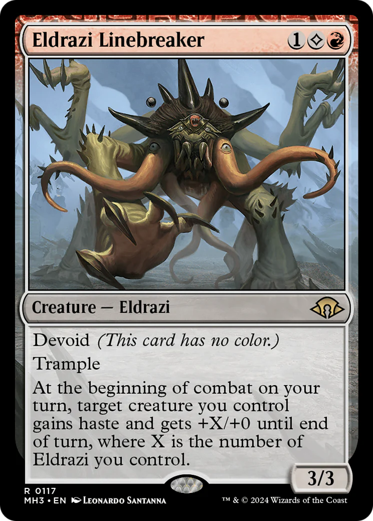 Eldrazi Linebreaker (MH3-117) - Modern Horizons 3: (devoid)