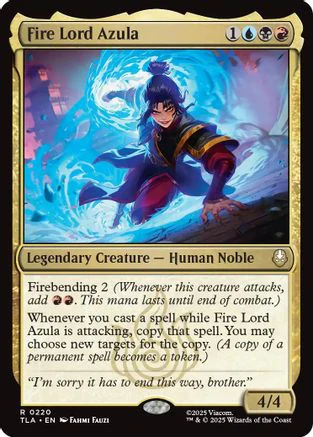 Fire Lord Azula (TLA-220) - Avatar: The Last Airbender Foil