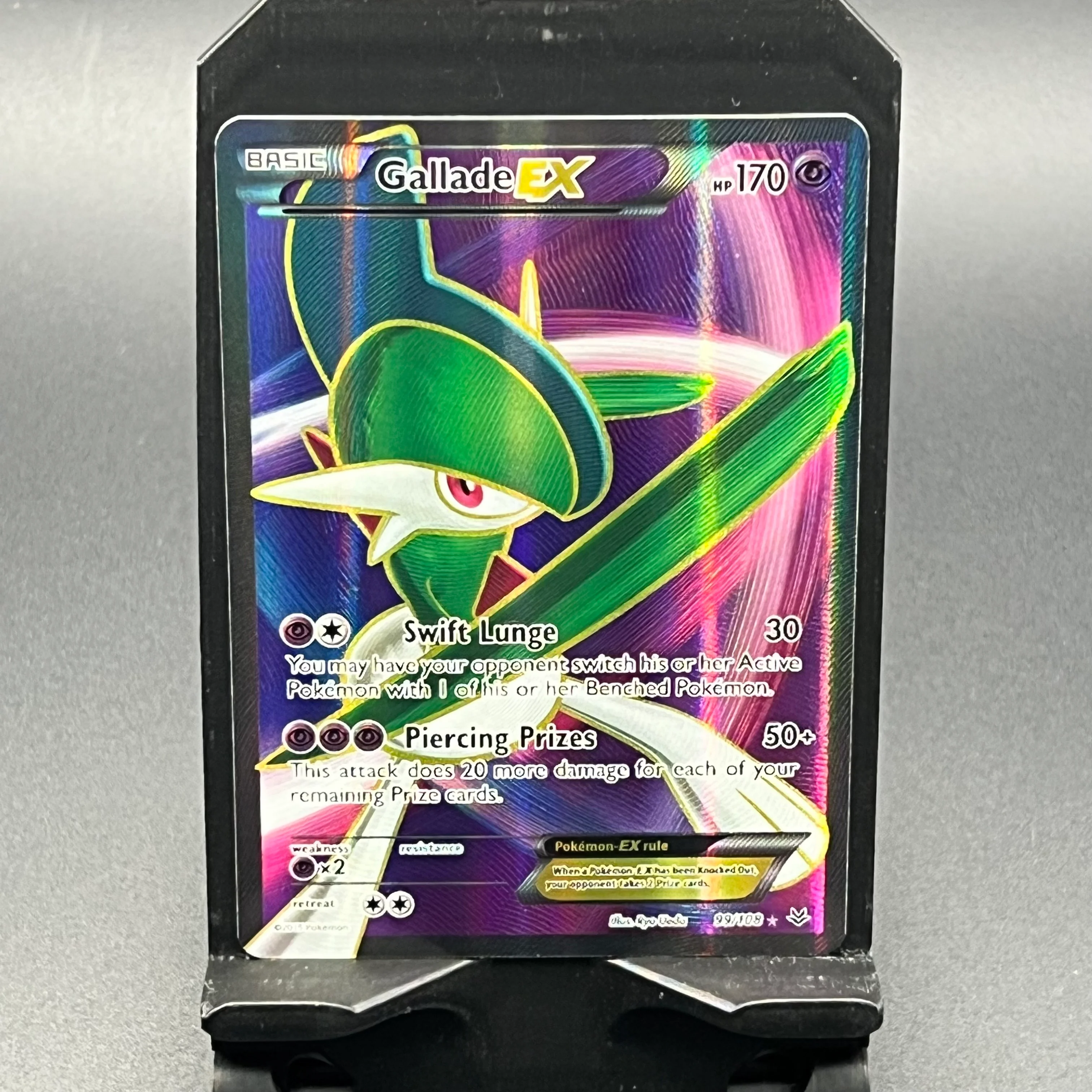 Gallade EX Roaring Skies Full Art #99/108