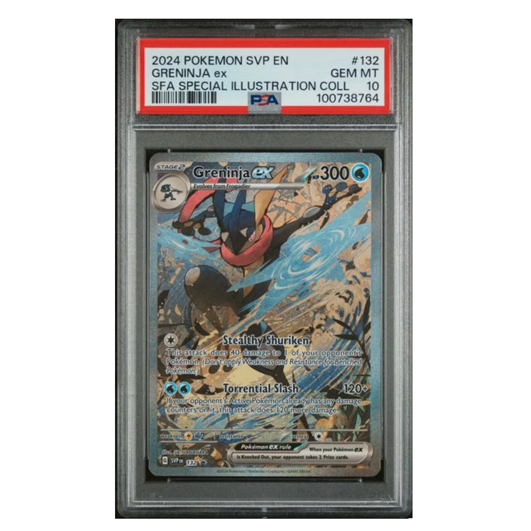 Greninja ex SIC Promo #132 PSA 10