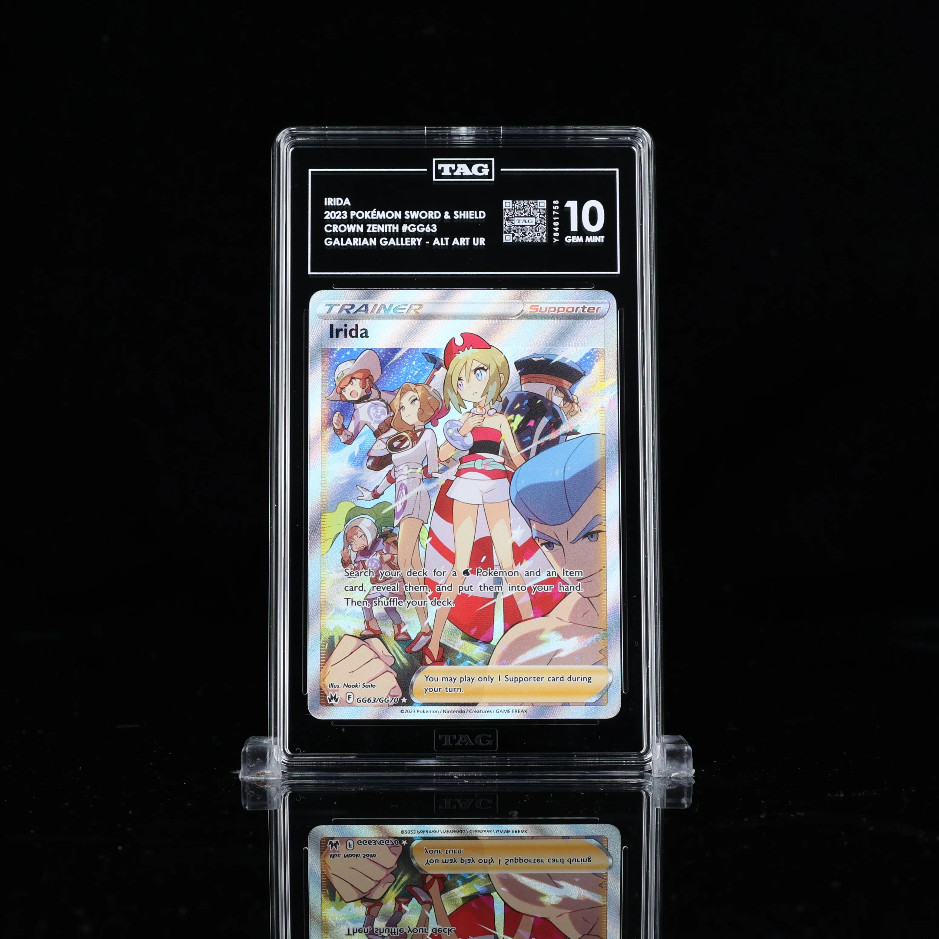 Irida Galarian Gallery Crown Zenith #GG63 TAG 10