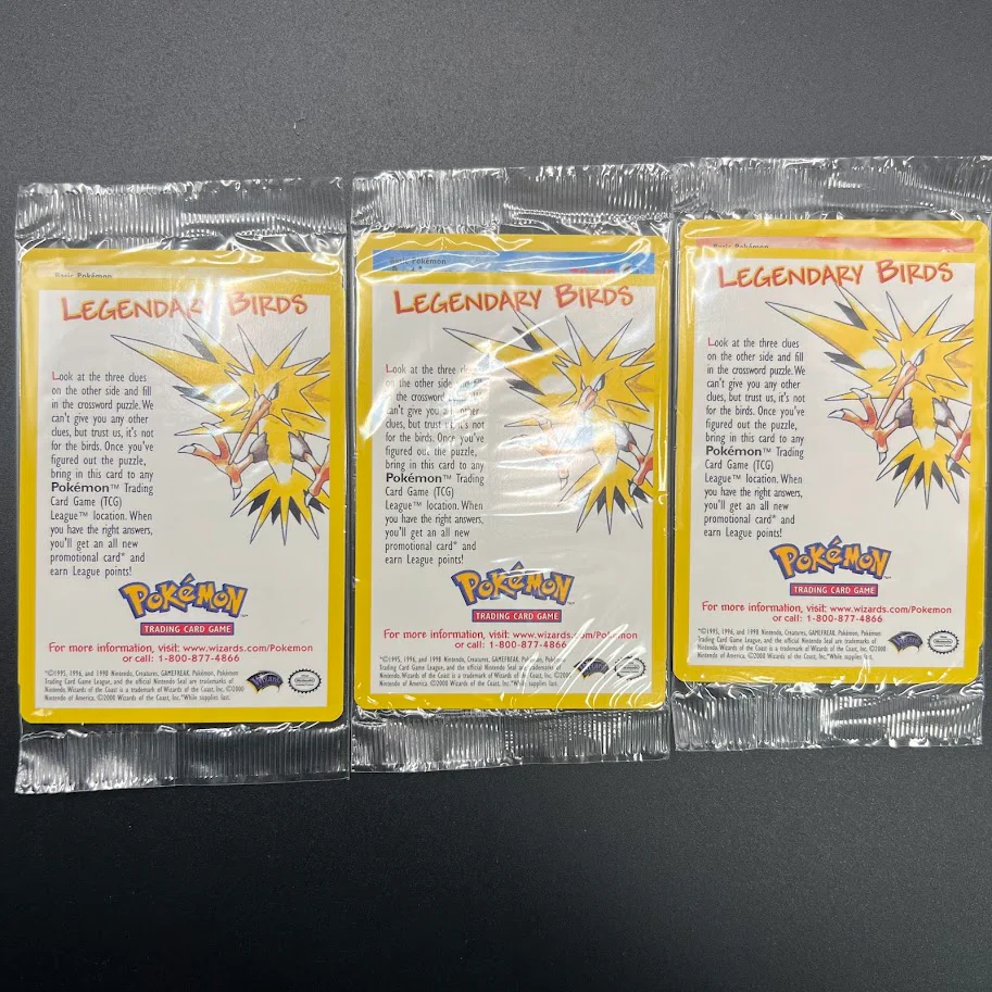 Legendary Birds Bundle - Zapdos - Articuno - Moltres