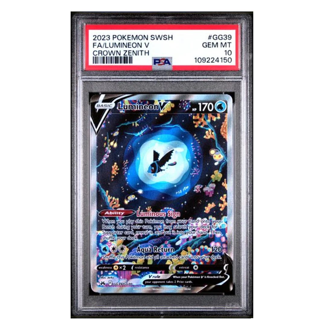 Lumineon V Crown Zenith #GG39 PSA 10