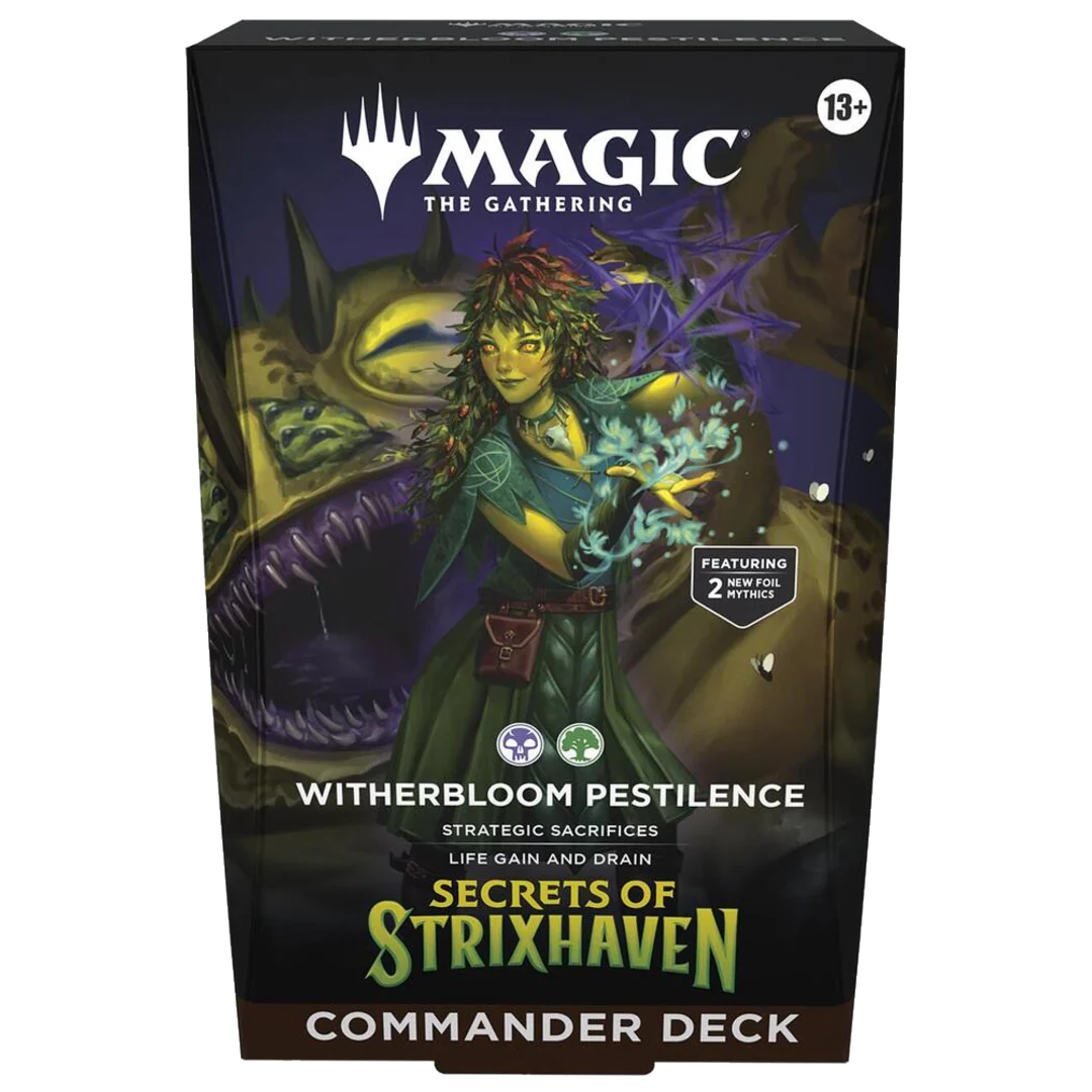 Magic the Gathering: Secrets of Strixhaven Commander Deck - Witherbloom Pestilence