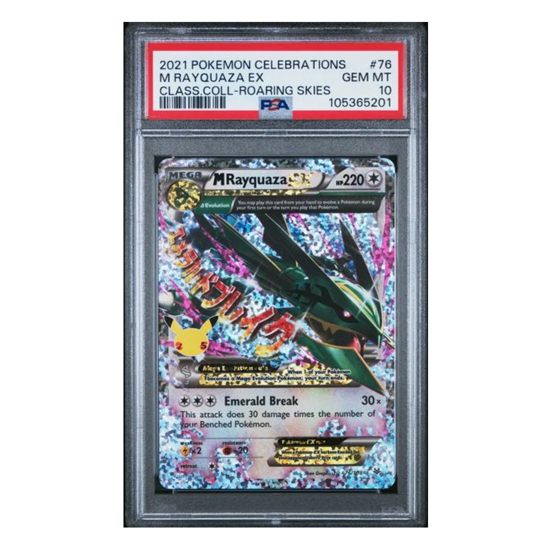 MRayquaza EX Celebrations #76 PSA 10