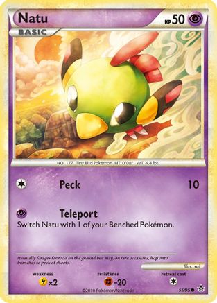 Natu 55/95 - Unleashed Reverse Holofoil