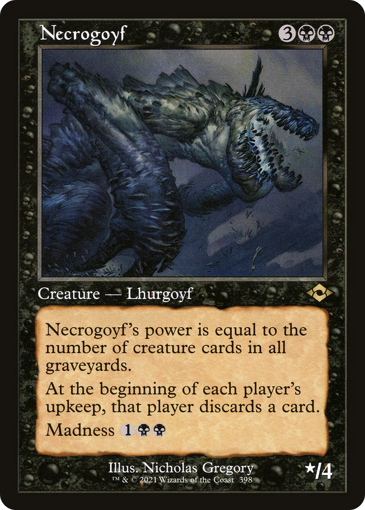 Necrogoyf (MH2-398) - Modern Horizons 2 Foil