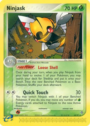 Ninjask - 18/97 18/97 - Dragon