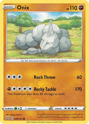 Onix 68/163 - SWSH05 Battle Styles