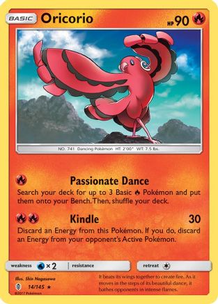 Oricorio (14) 14/145 - SM  Guardians Rising