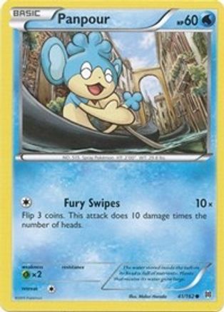 Panpour 41/162 - XY  BREAKthrough Reverse Holofoil