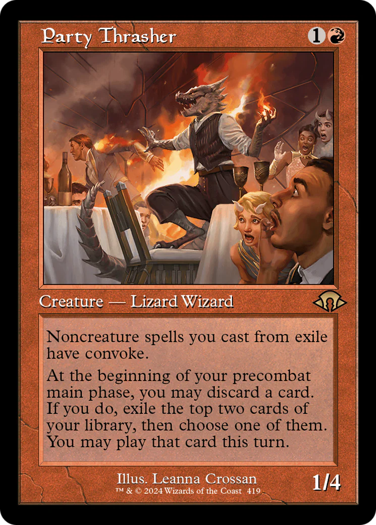 Party Thrasher (Retro Frame) (MH3-419) - Modern Horizons 3