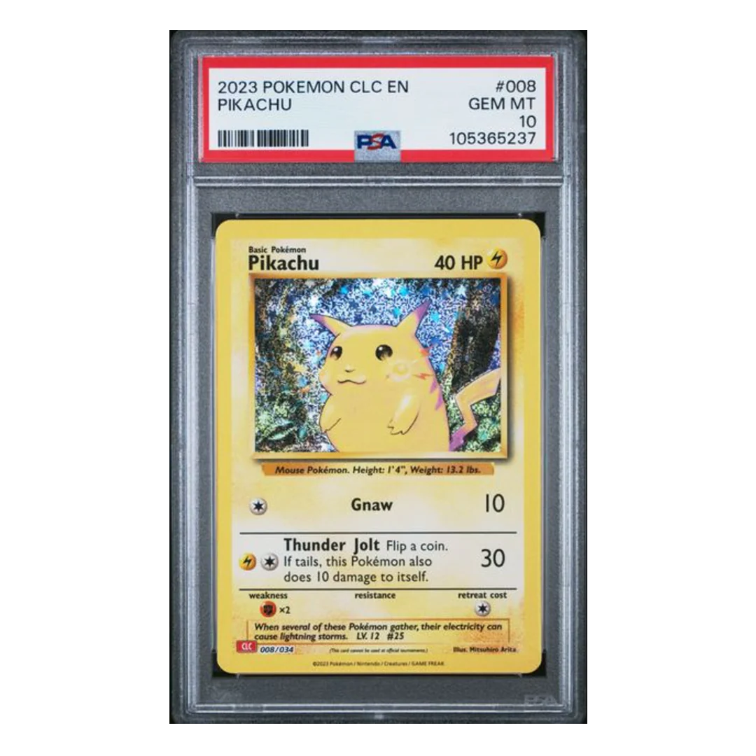 Pikachu Classic #008 PSA 10