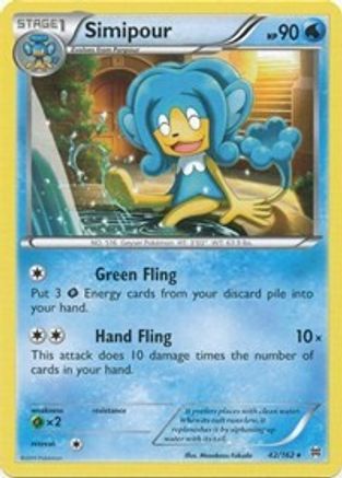 Simipour 42/162 - XY  BREAKthrough