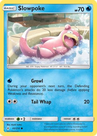 Slowpoke 42/214 - Unbroken Bonds