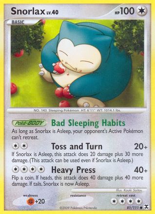 Snorlax 81/111 - Rising Rivals