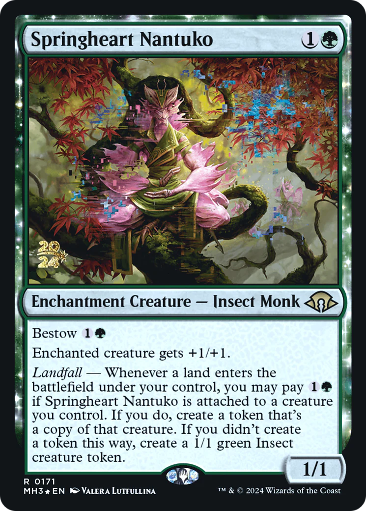 Springheart Nantuko (PRE-171) - Modern Horizons 3 Promos Foil