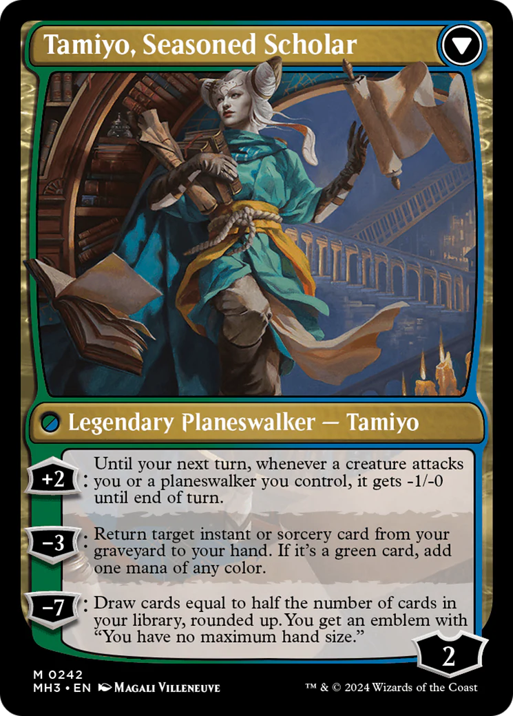 Tamiyo, Inquisitive Student (MH3-242) - Modern Horizons 3 - Image 2