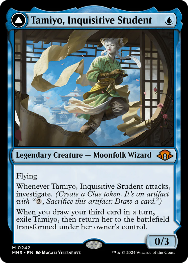 Tamiyo, Inquisitive Student (MH3-242) - Modern Horizons 3 - Image 3