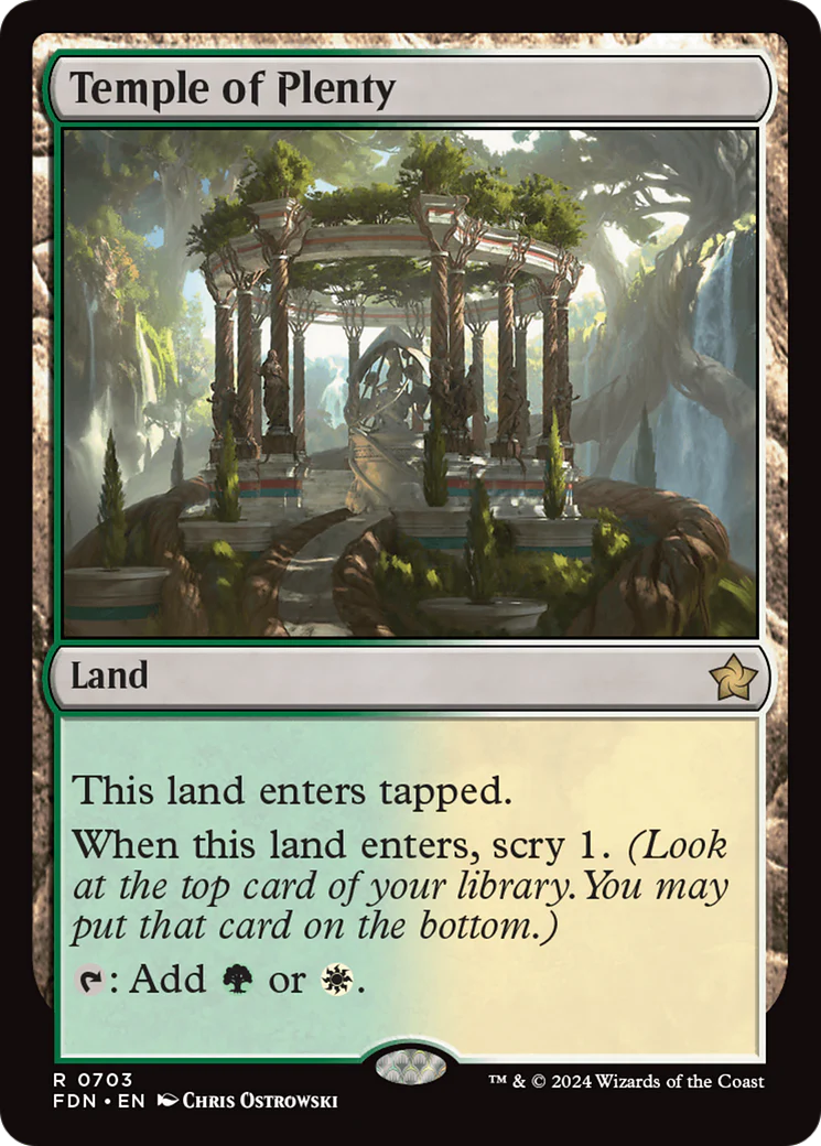 Temple of Plenty (FDN-703) - Foundations