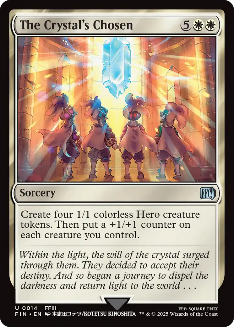 The Crystal's Chosen (FIN-014) - FINAL FANTASY