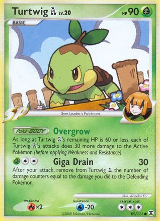 Turtwig GL 85/111 - Rising Rivals Reverse Holofoil