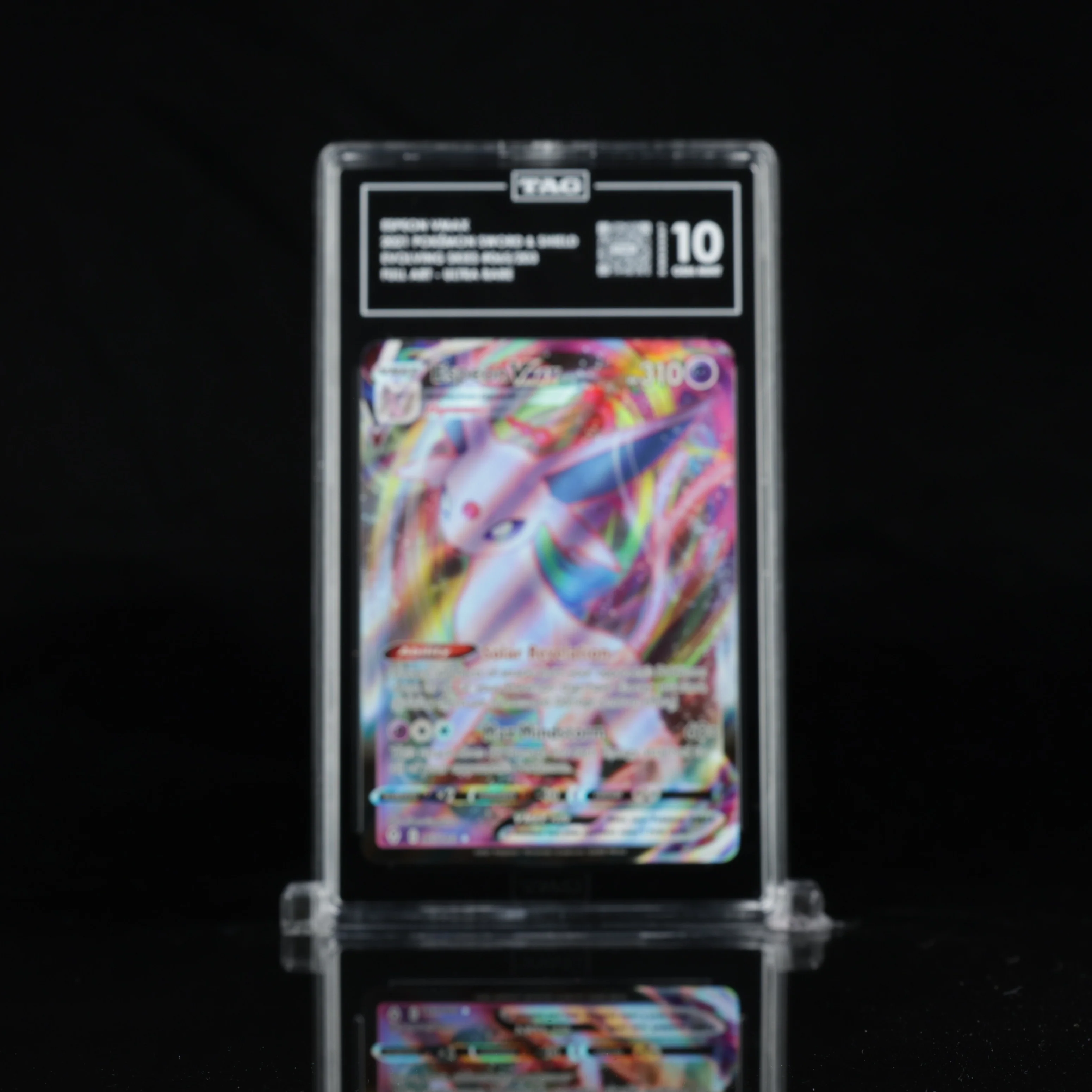 Espeon VMAX #065 Evolving Skies TAG 10
